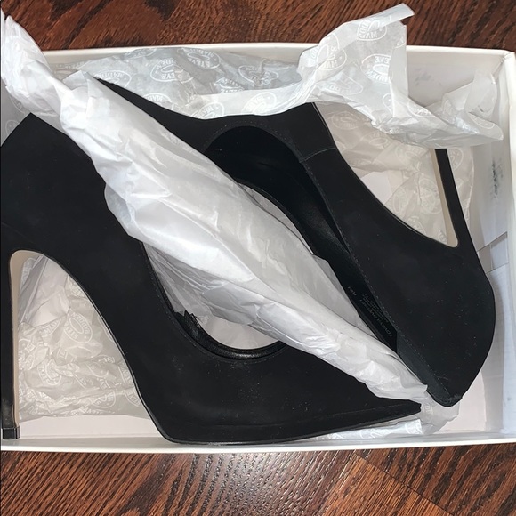 Steve madden Suede heels “Lovely Black Nubuck” - Picture 2 of 5